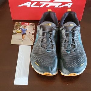 Mens Altra timp 1.5 size 12US gray/orange